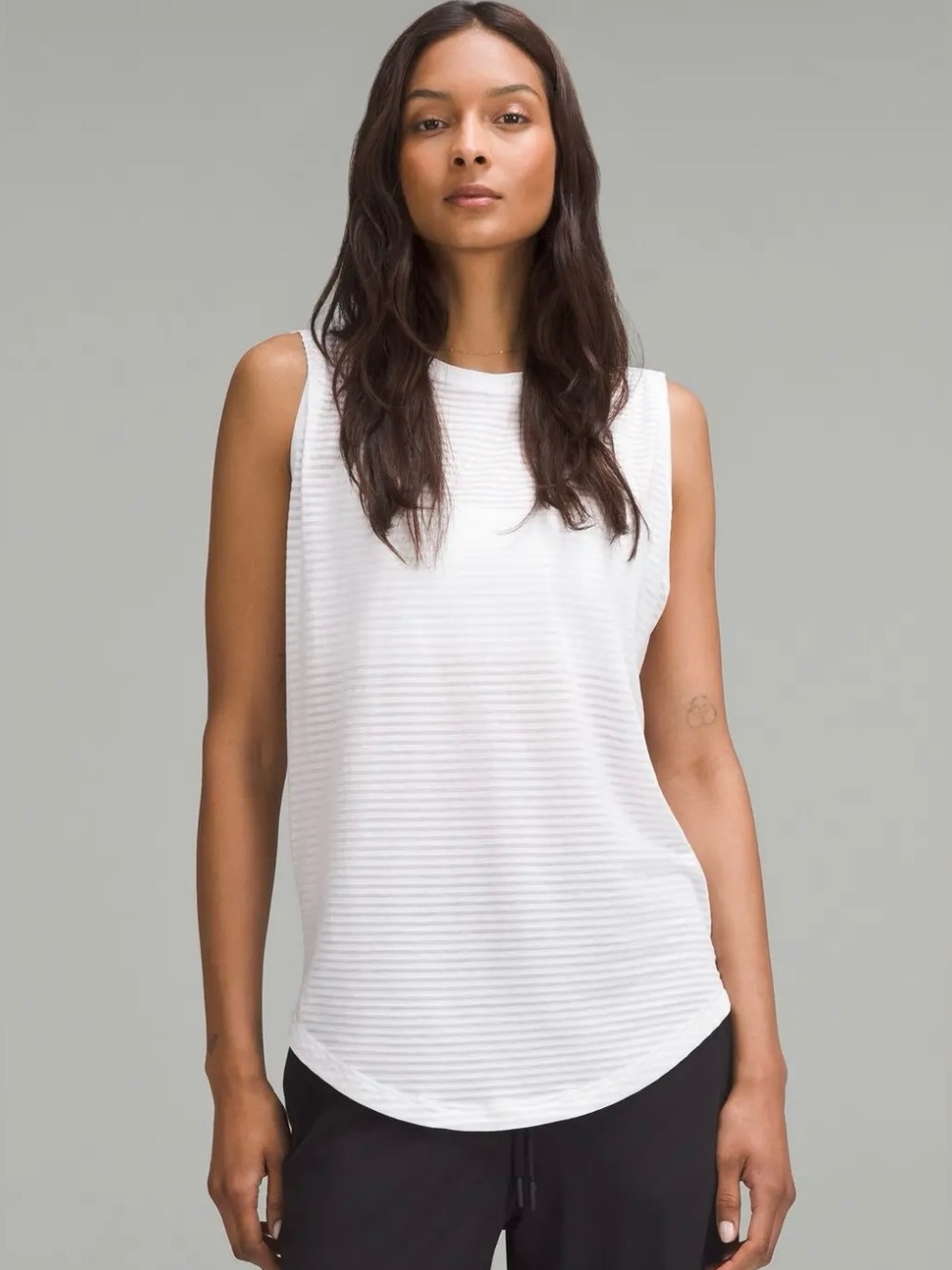 Lululemon Brunswick Muscle Tank Sheer Stripe